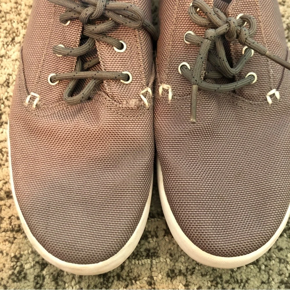 Sperry Bodie Memory Foam Gray Top Siders Size 6.5